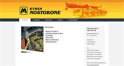 Desktop Screenshot of kymennostokone.fi